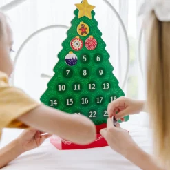 Countdown to Christmas Wooden Religious Advent Calendar><noscript><img width=
