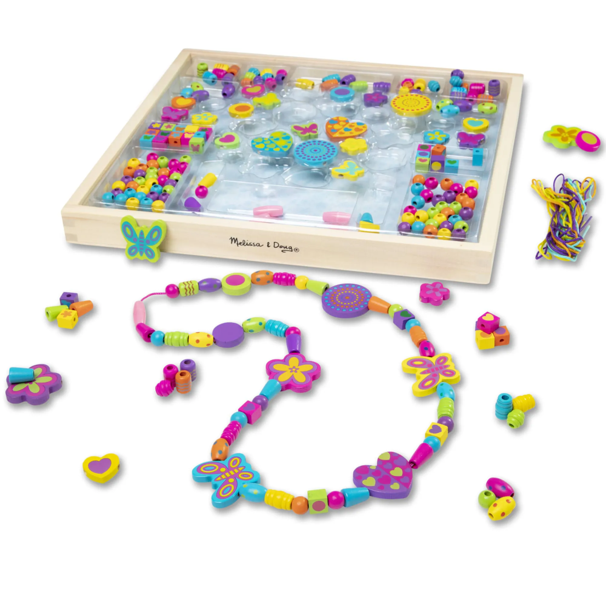 Created by Me! Bead Bouquet Wooden Bead Kit>Melissa & Doug Hot