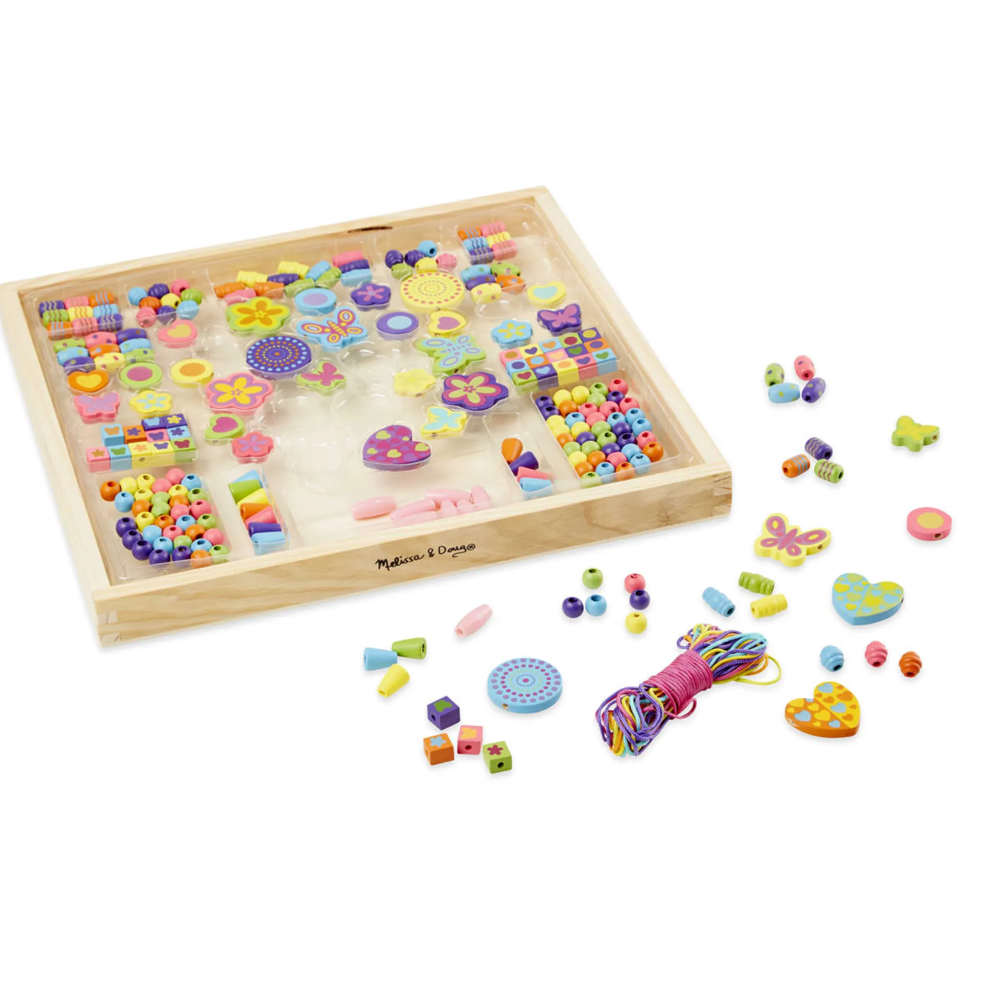 Created by Me! Bead Bouquet Wooden Bead Kit>Melissa & Doug Hot