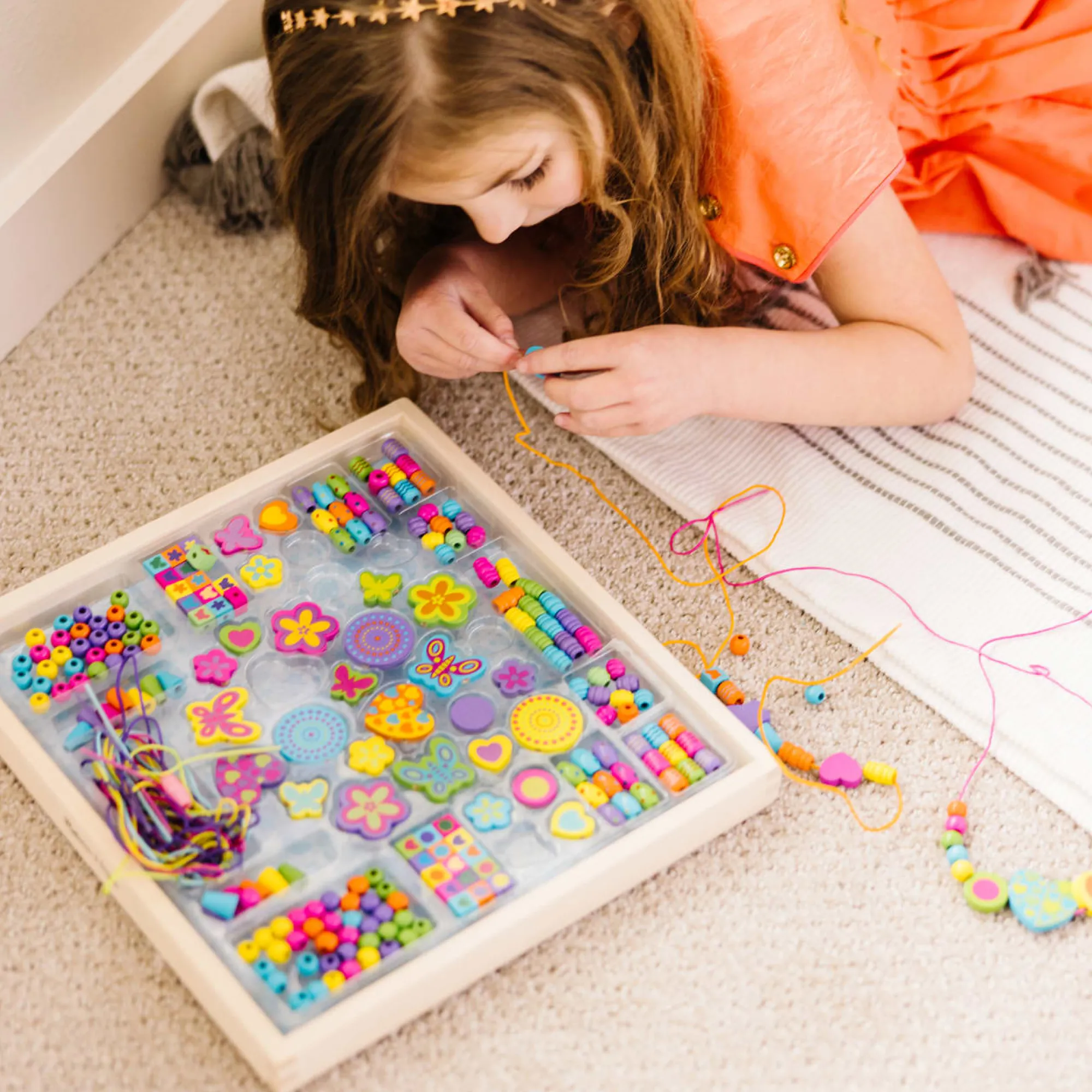Created by Me! Bead Bouquet Wooden Bead Kit>Melissa & Doug Hot