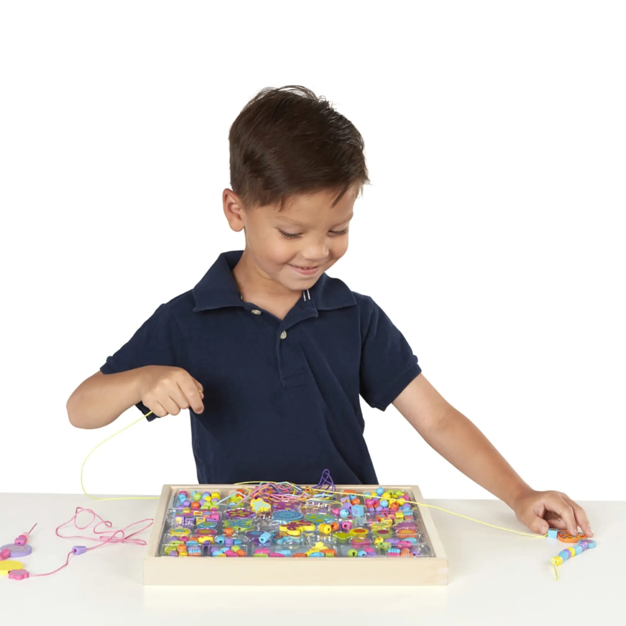 Created by Me! Bead Bouquet Wooden Bead Kit>Melissa & Doug Hot
