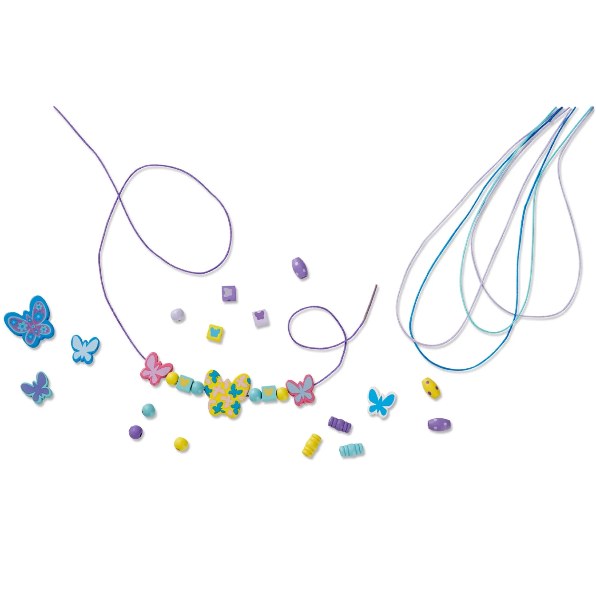 Created by Me! Butterfly Beads Wooden Bead Kit>Melissa & Doug Discount