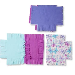 Created by Me! Butterfly Fleece Quilt><noscript><img width=
