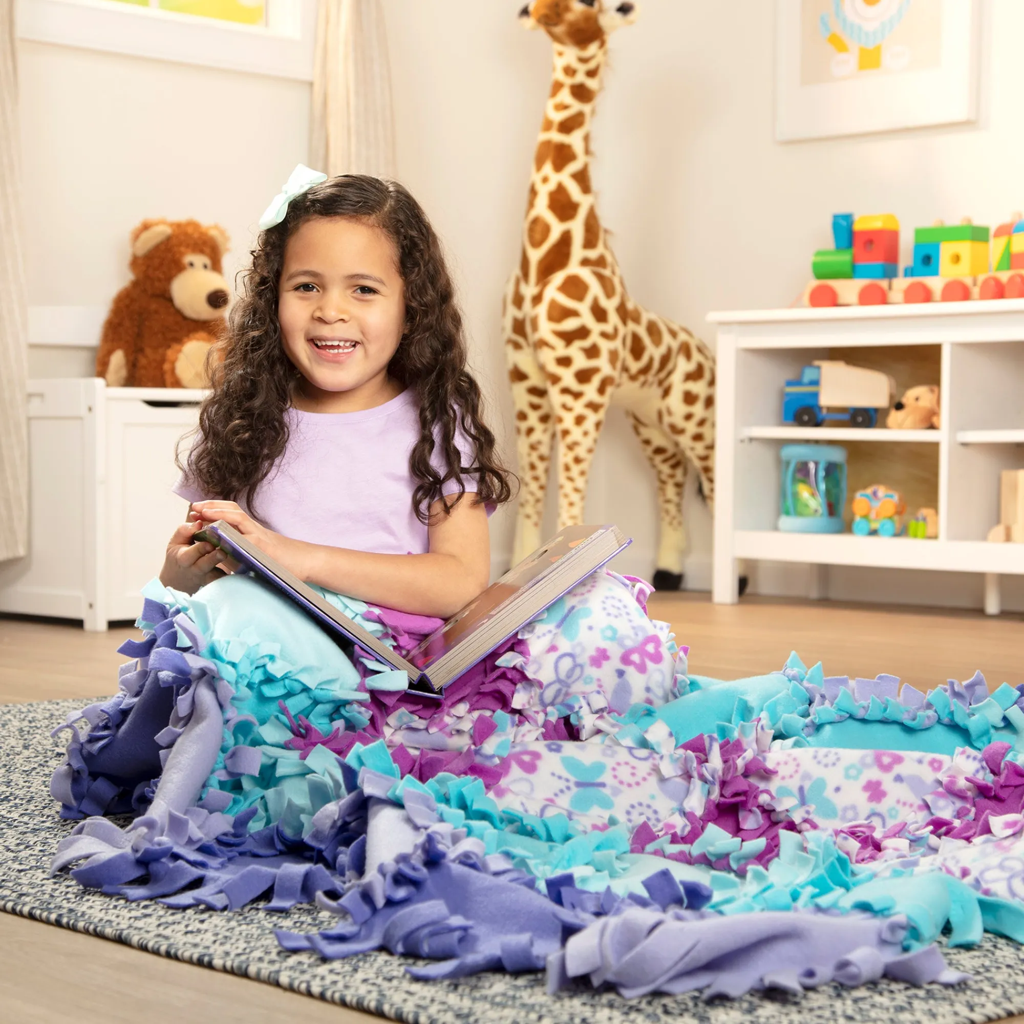 Created by Me! Butterfly Fleece Quilt>Melissa & Doug Online
