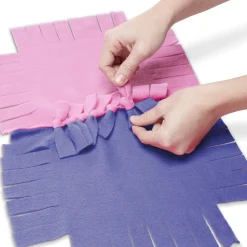 Created by Me! Flower Fleece Quilt><noscript><img width=