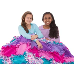 Created by Me! Flower Fleece Quilt><noscript><img width=