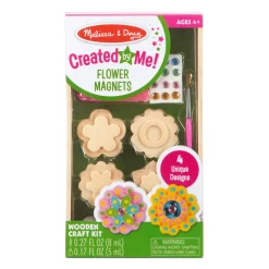 Created by Me! Flower Magnets Wooden Craft Kit>Melissa & Doug Online