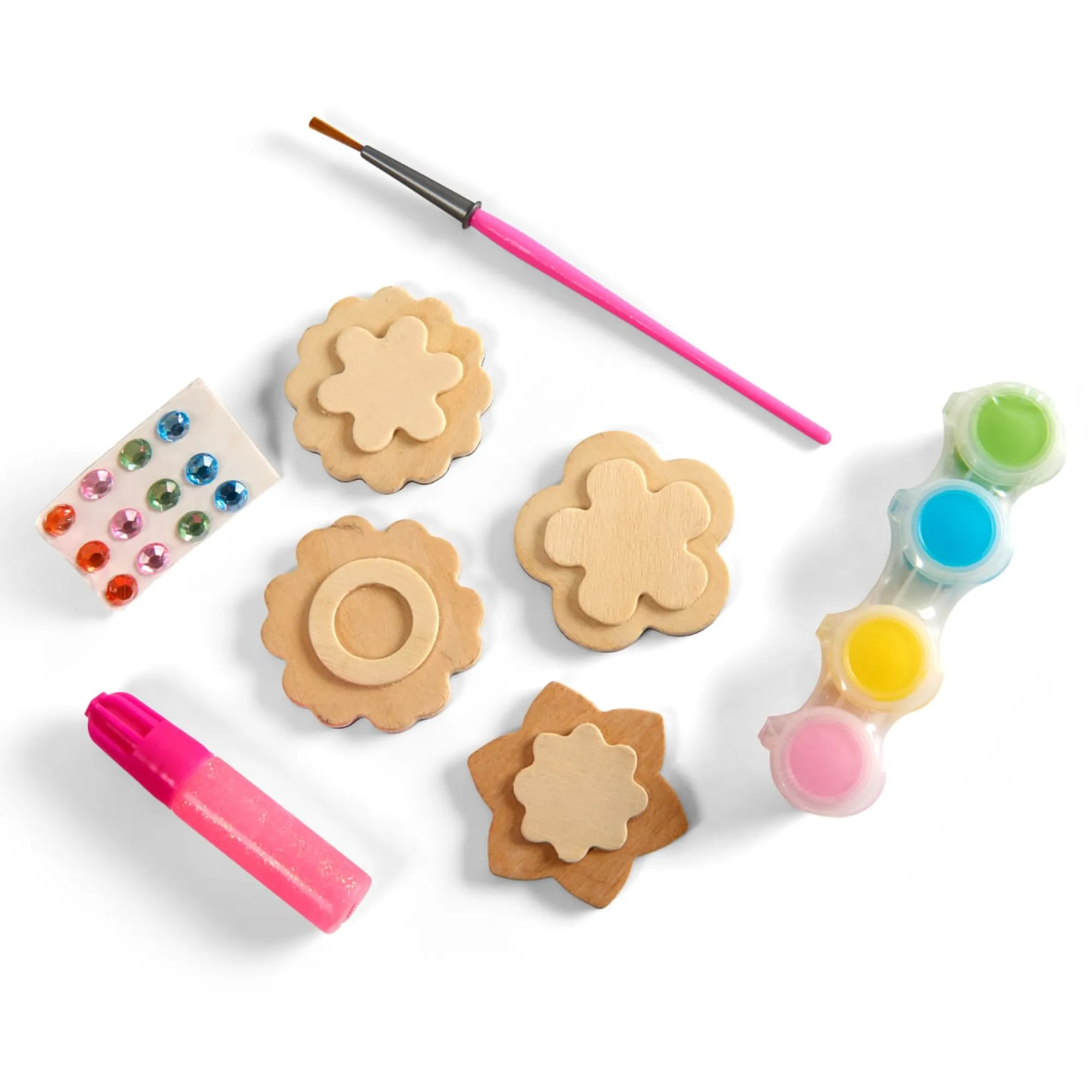 Created by Me! Flower Magnets Wooden Craft Kit>Melissa & Doug Online