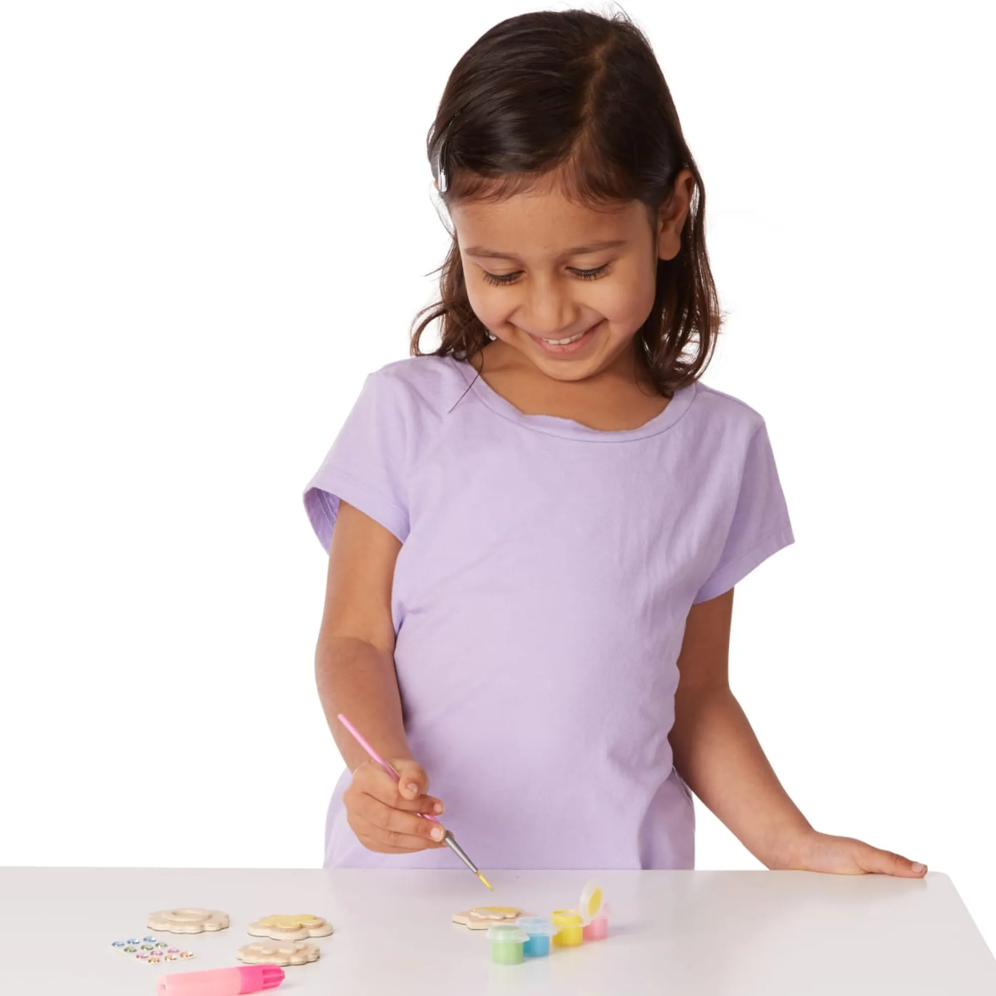 Created by Me! Flower Magnets Wooden Craft Kit>Melissa & Doug Online