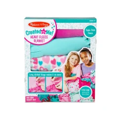Created by Me!™ Heart Fleece Blanket No-Sew Craft Kit>Melissa & Doug Clearance