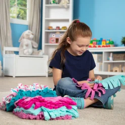 Created by Me!™ Heart Fleece Blanket No-Sew Craft Kit>Melissa & Doug Clearance