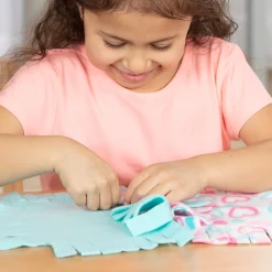 Created by Me!™ Heart Fleece Blanket No-Sew Craft Kit><noscript><img width=
