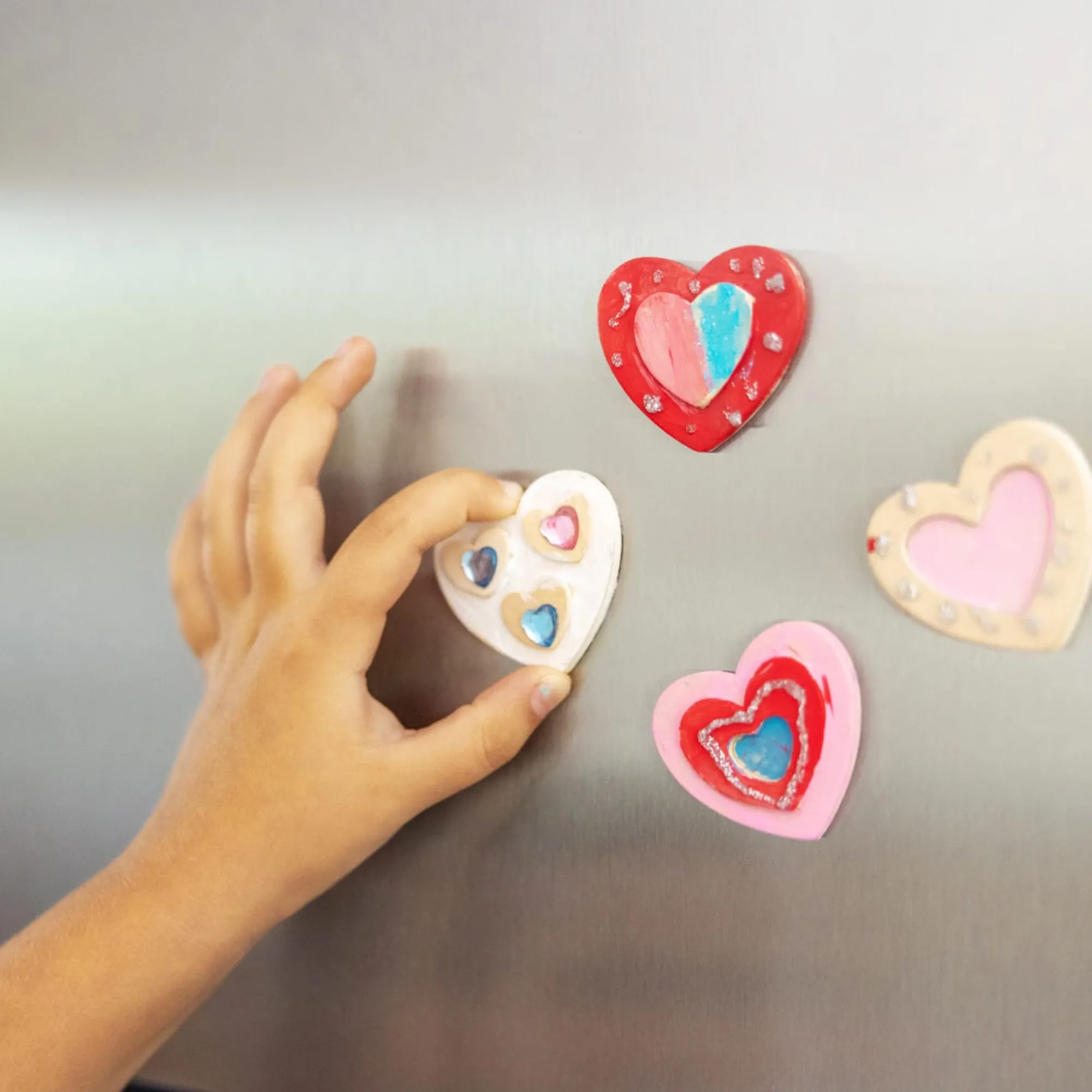 Created by Me! Heart Magnets Wooden Craft Kit>Melissa & Doug Best