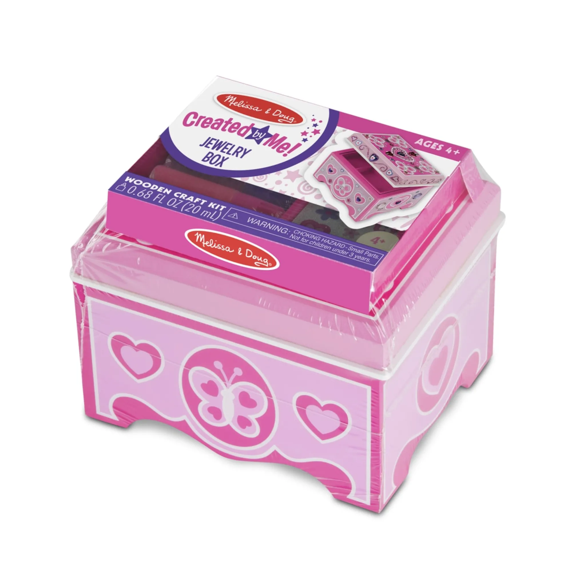 Created by Me! Jewelry Box Wooden Craft Kit>Melissa & Doug Outlet