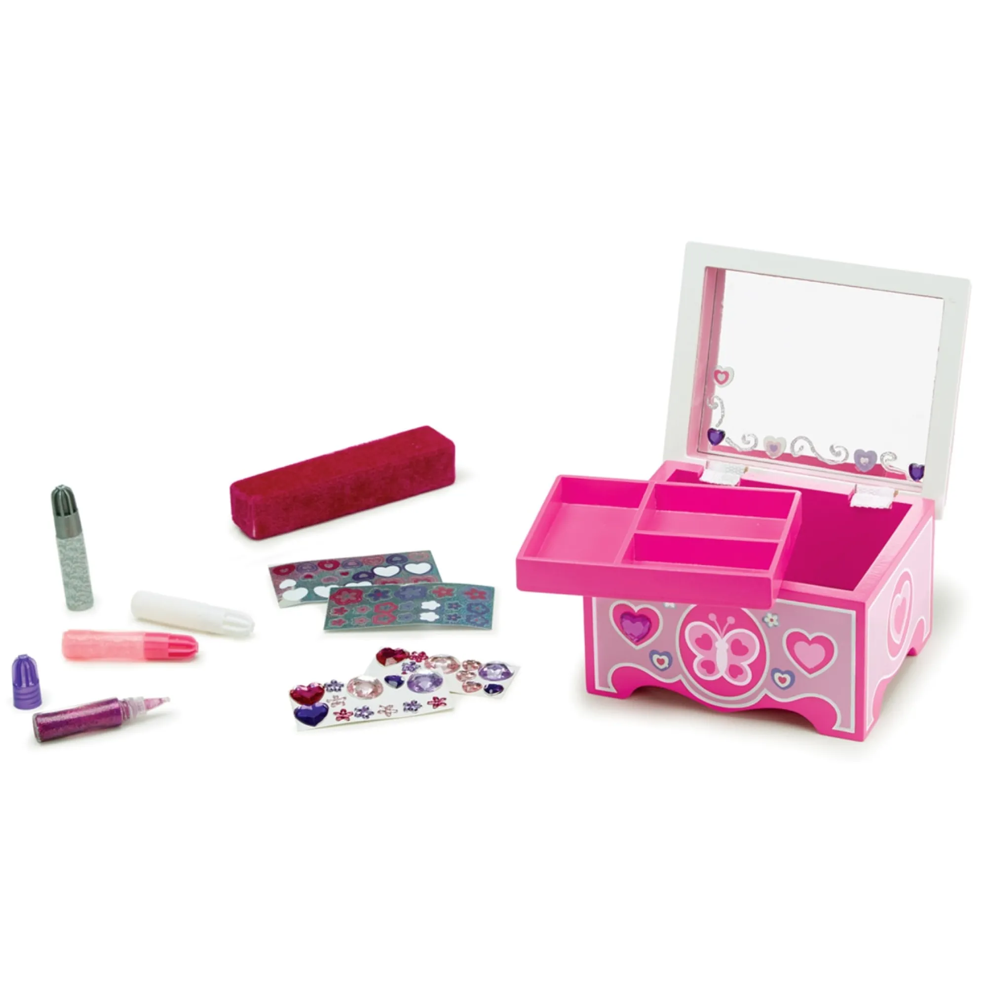 Created by Me! Jewelry Box Wooden Craft Kit>Melissa & Doug Outlet
