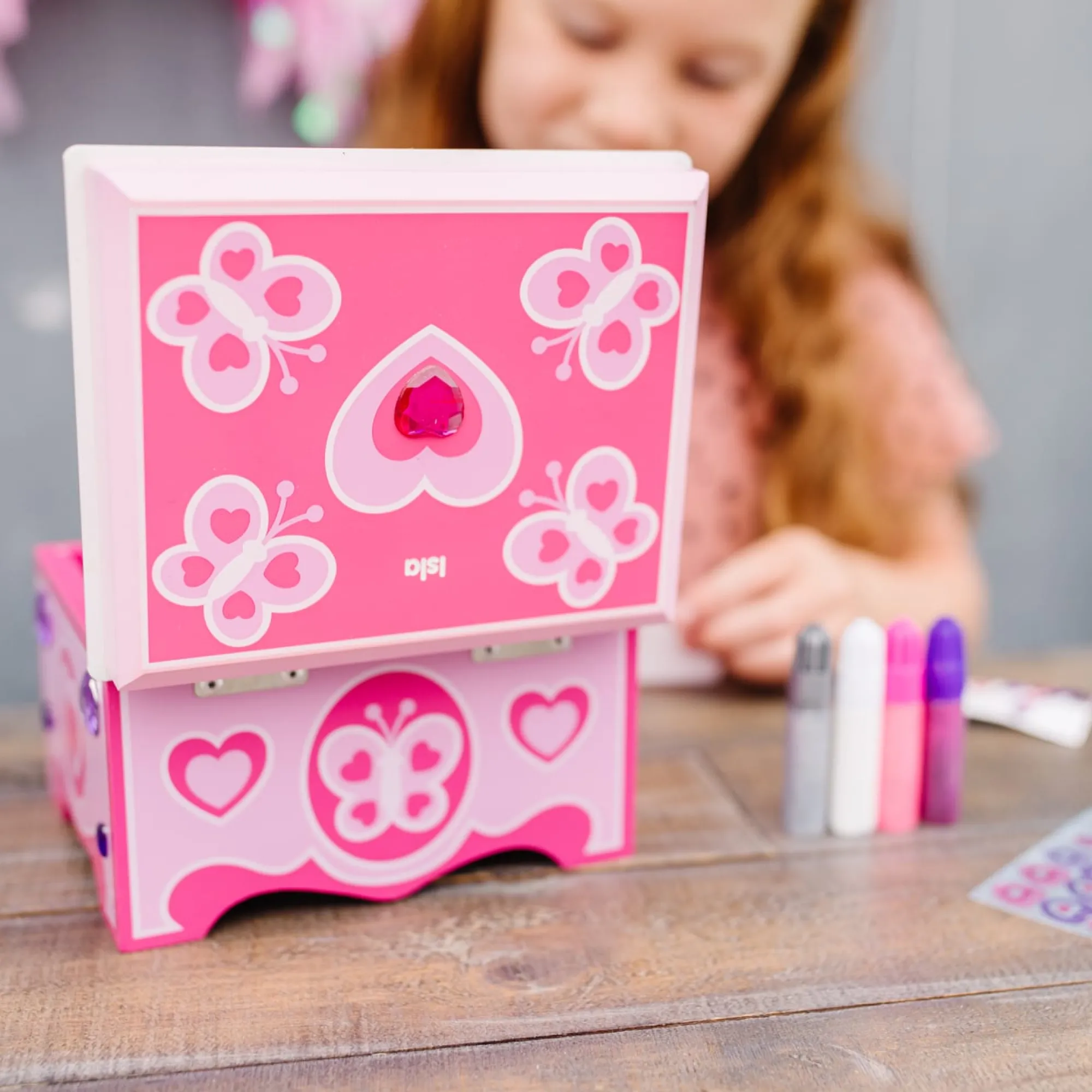 Created by Me! Jewelry Box Wooden Craft Kit>Melissa & Doug Outlet