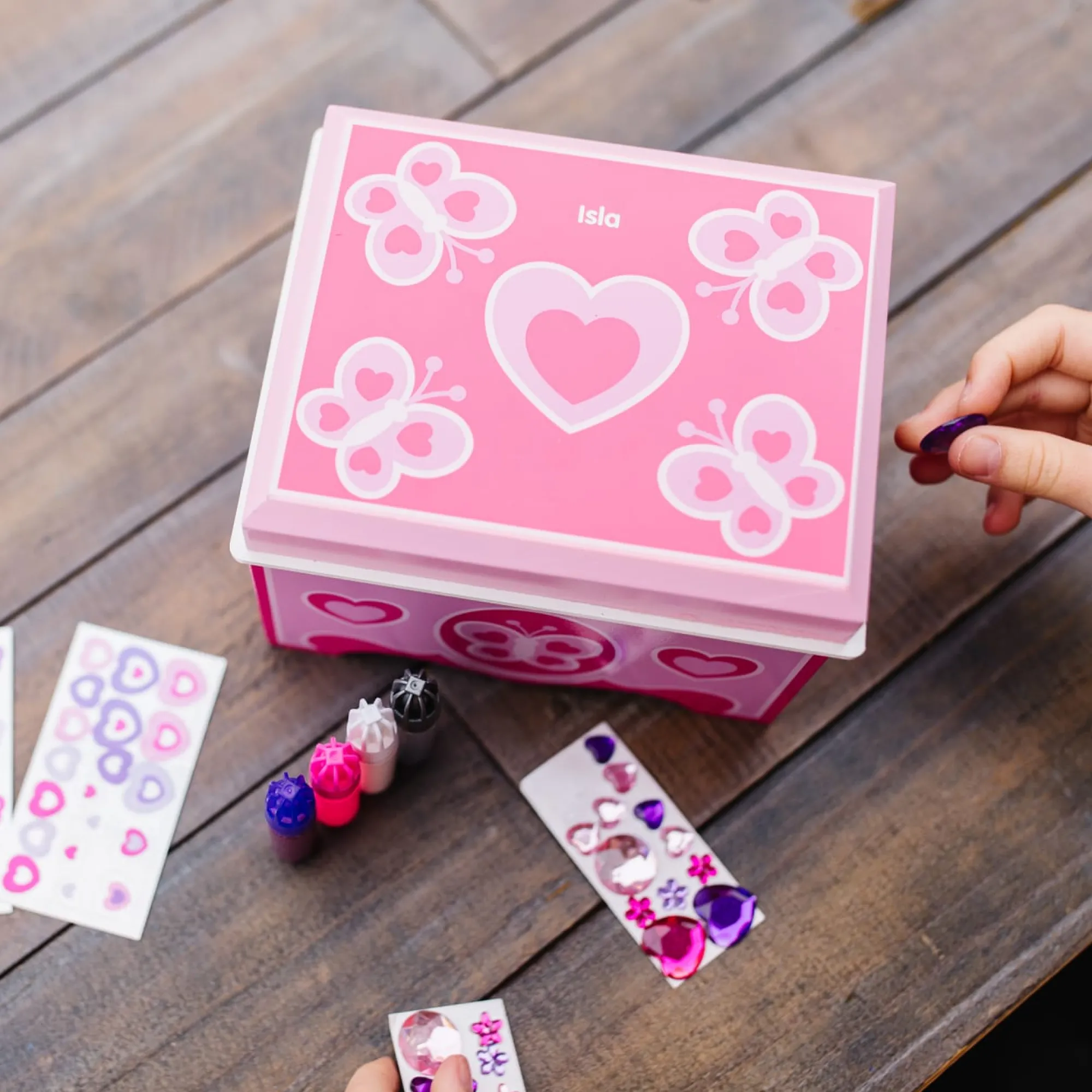 Created by Me! Jewelry Box Wooden Craft Kit>Melissa & Doug Outlet