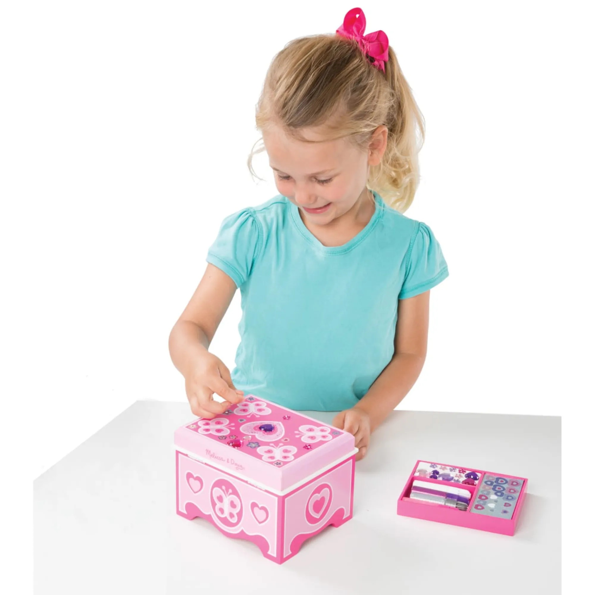 Created by Me! Jewelry Box Wooden Craft Kit>Melissa & Doug Outlet