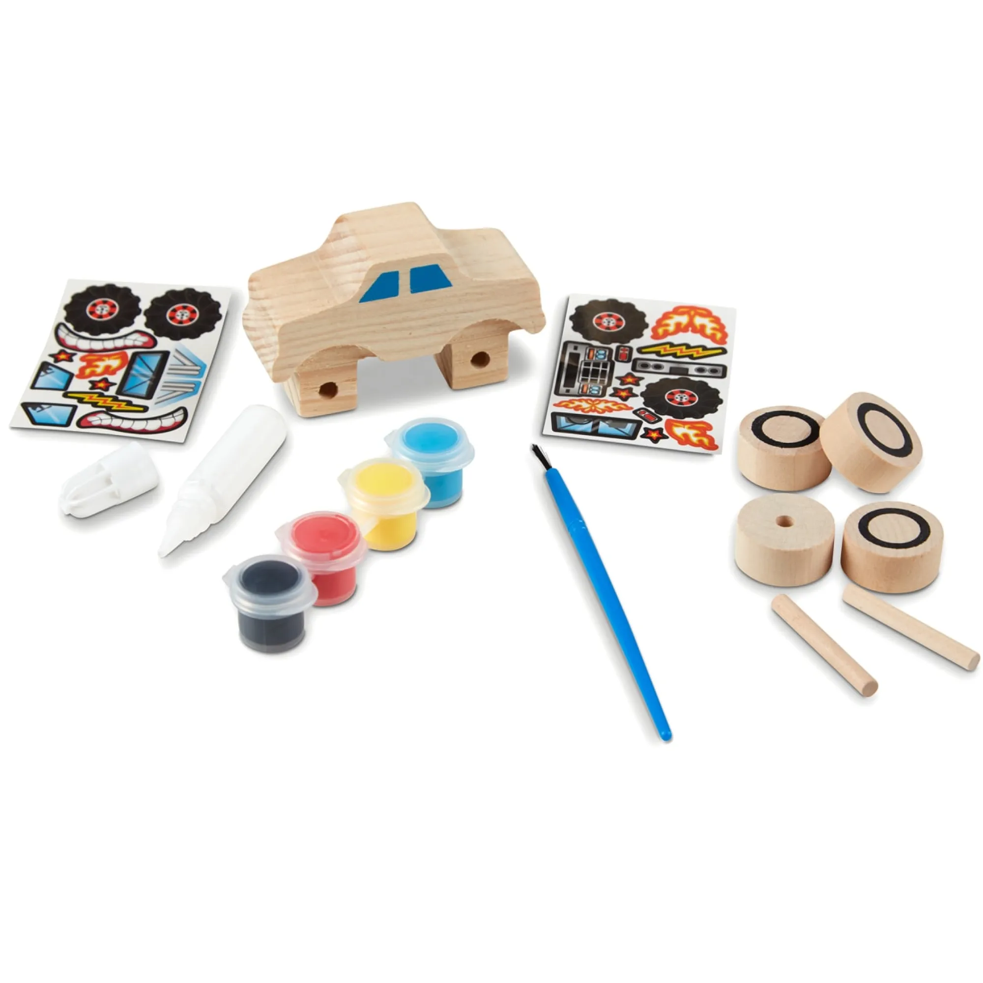 Created by Me! Monster Truck Wooden Craft Kit>Melissa & Doug Best