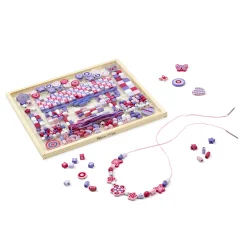 Created by Me! Sparkle & Shimmer Beads Wooden Bead Kit><noscript><img width=