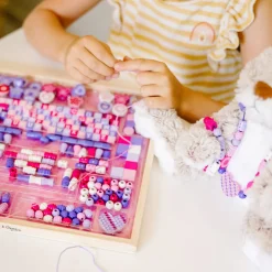 Created by Me! Sparkle & Shimmer Beads Wooden Bead Kit><noscript><img width=