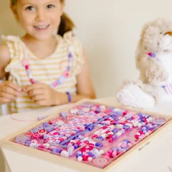 Created by Me! Sparkle & Shimmer Beads Wooden Bead Kit><noscript><img width=