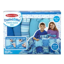 Created by Me! Striped Fleece Quilt>Melissa & Doug Best