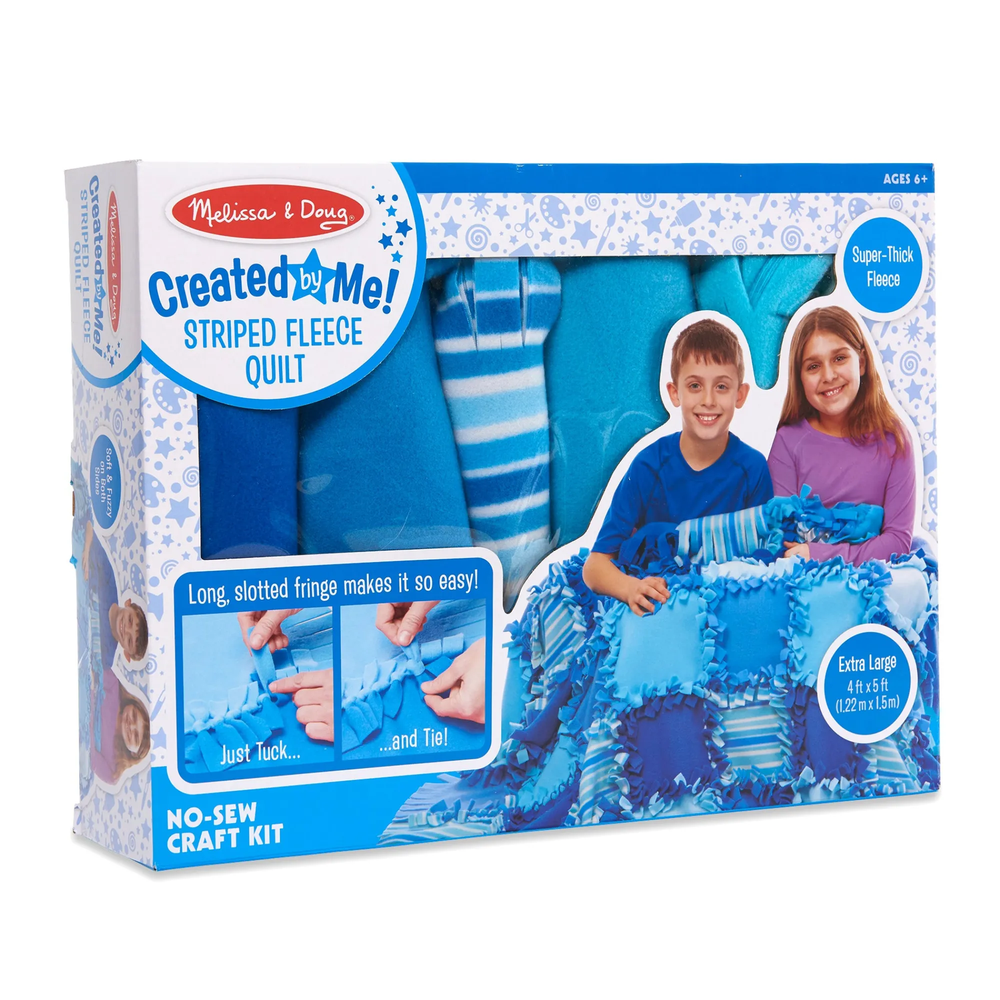 Created by Me! Striped Fleece Quilt>Melissa & Doug Best