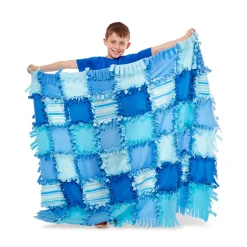 Created by Me! Striped Fleece Quilt><noscript><img width=