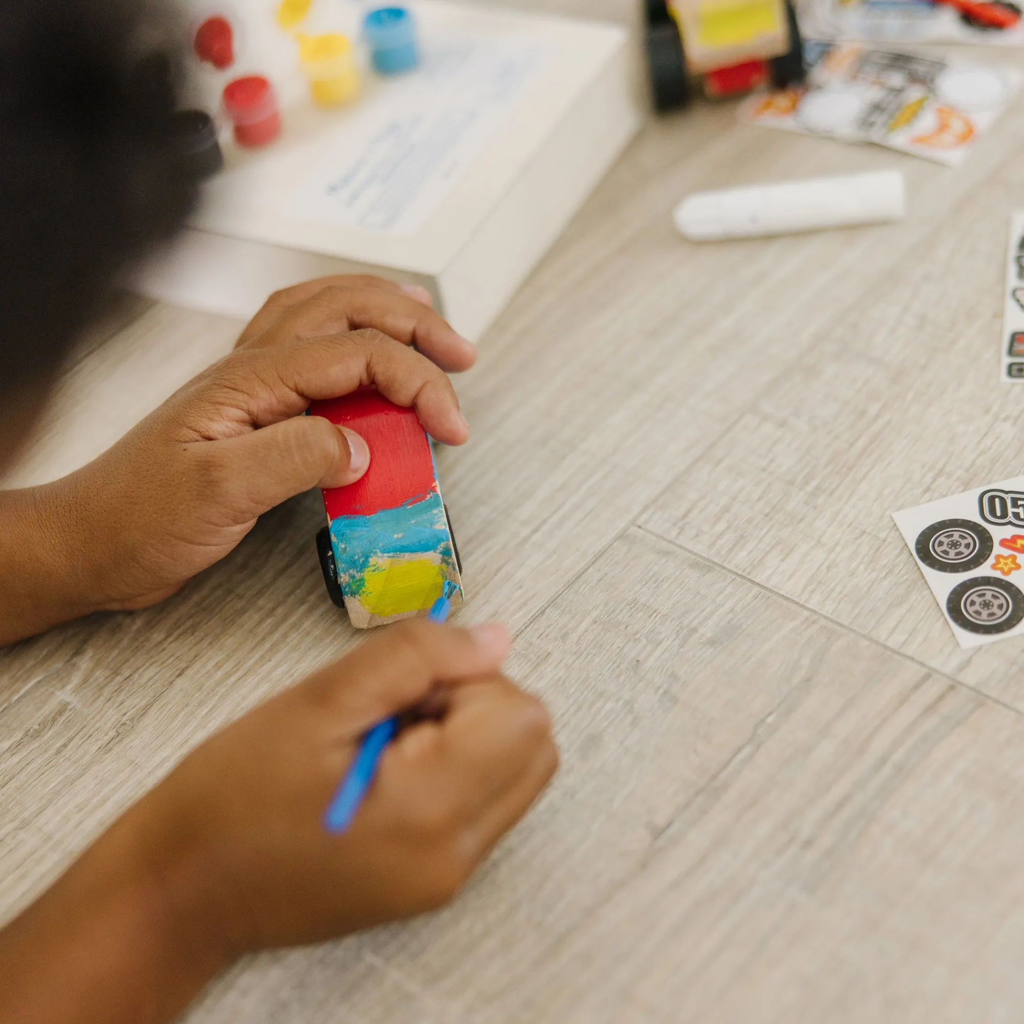 Created By Me!™ Vehicles Craft Kit 2-Pack: Race Car & Monster Truck>Melissa & Doug Outlet