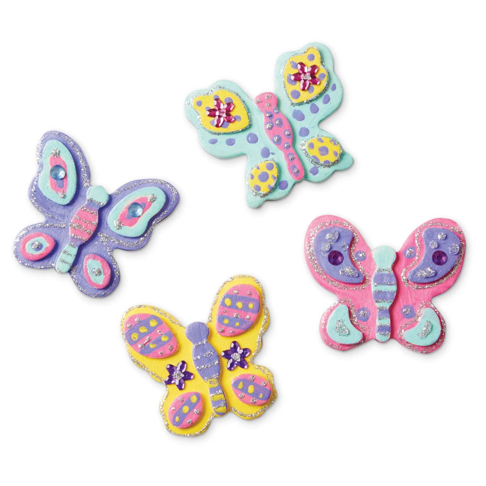 Created by Me! Wooden Butterfly Magnets Craft Kit>Melissa & Doug New