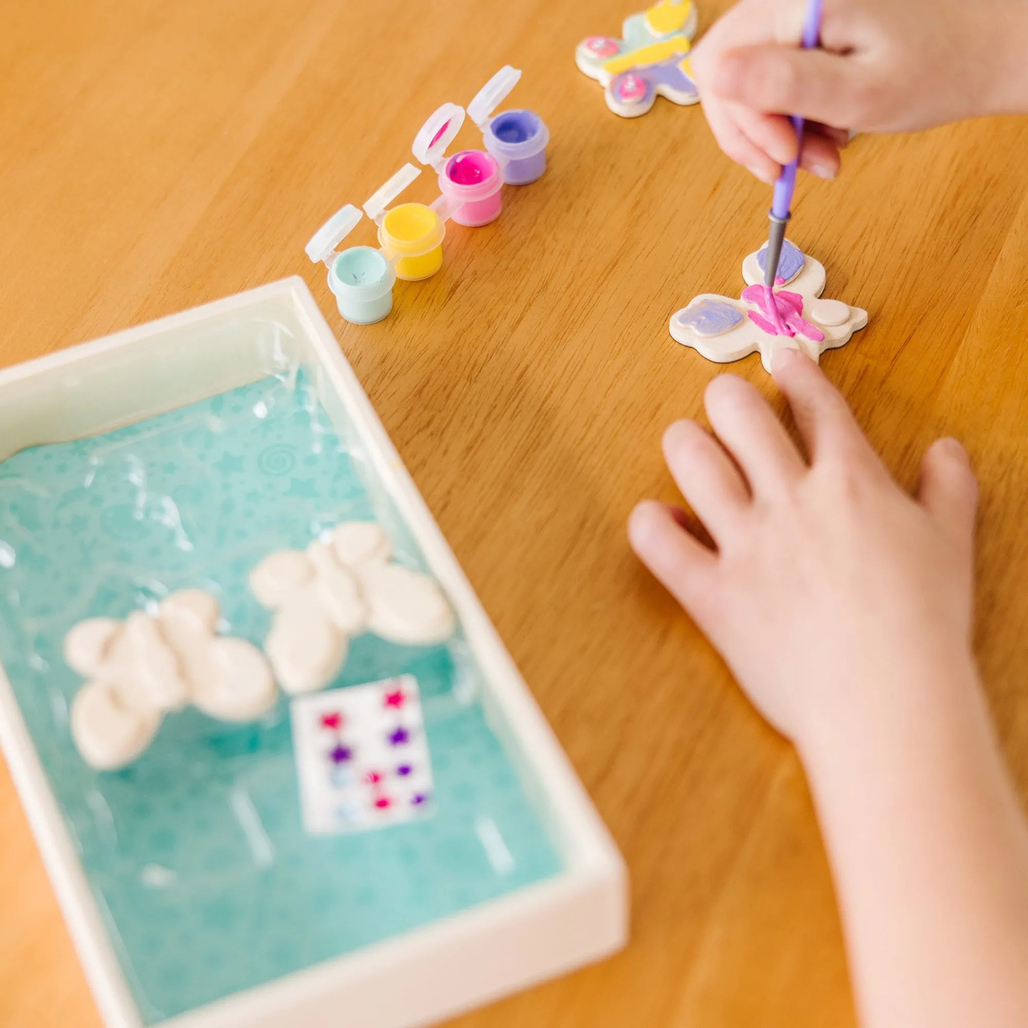 Created by Me! Wooden Butterfly Magnets Craft Kit>Melissa & Doug New