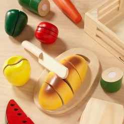 Cutting Food - Wooden Play Food><noscript><img width=