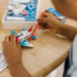 Decorate-Your-Own Wooden Plane><noscript><img width=