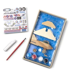 Decorate-Your-Own Wooden Plane><noscript><img width=