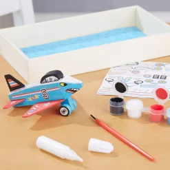 Decorate-Your-Own Wooden Plane><noscript><img width=