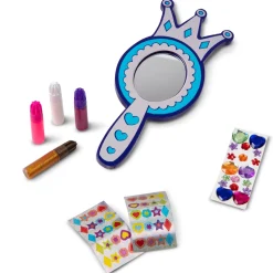 Decorate-Your-Own Wooden Princess Mirror><noscript><img width=