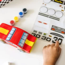 Decorate-Your-Own Wooden Race Car><noscript><img width=