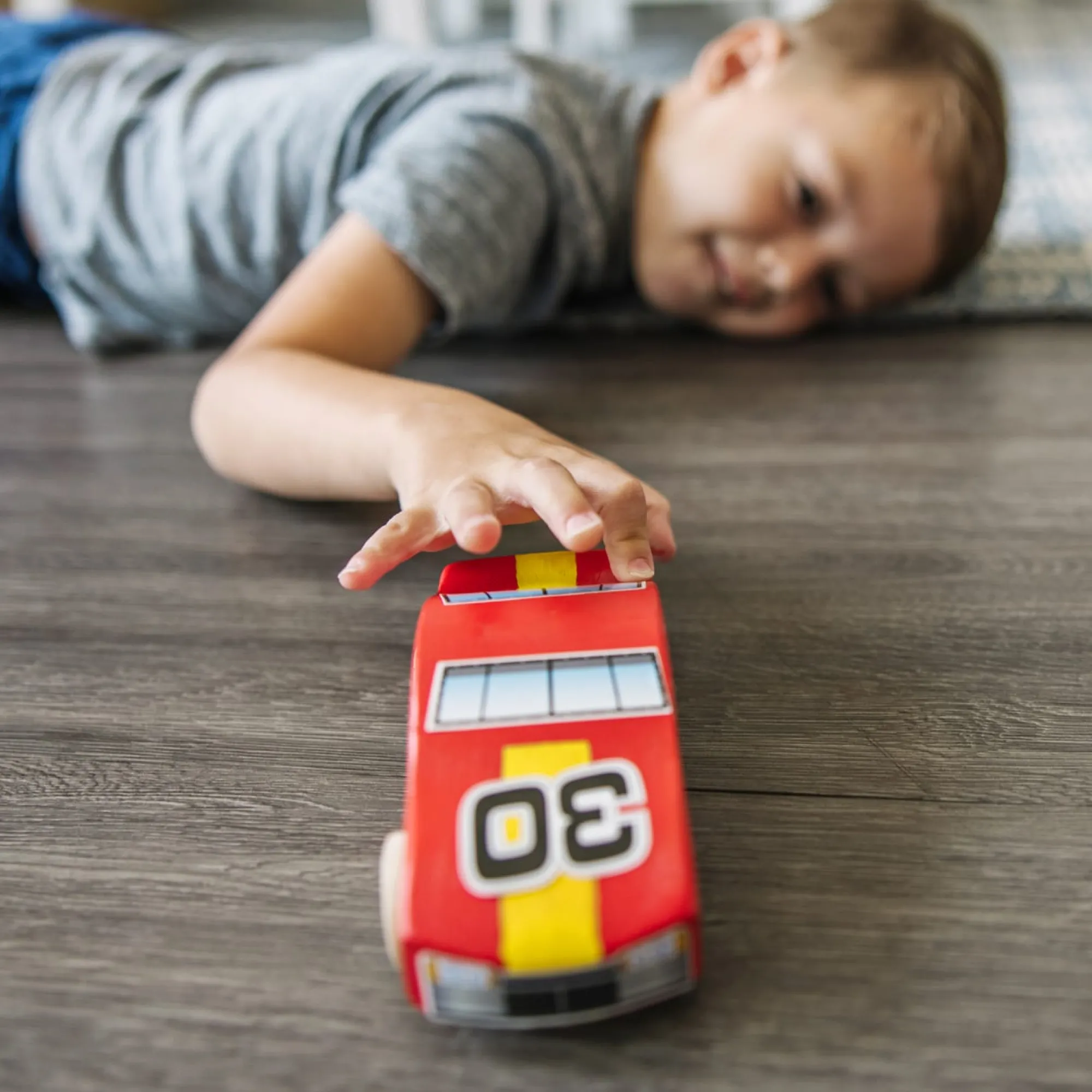 Decorate-Your-Own Wooden Race Car>Melissa & Doug Clearance