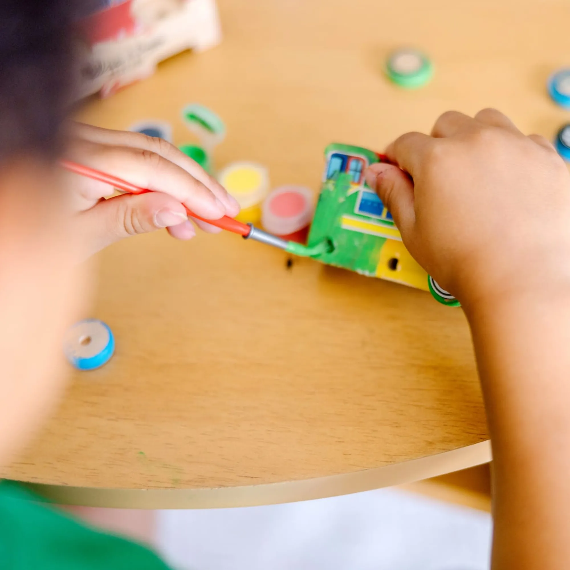 Decorate-Your-Own Wooden Train and Race Car Craft Kit>Melissa & Doug Hot