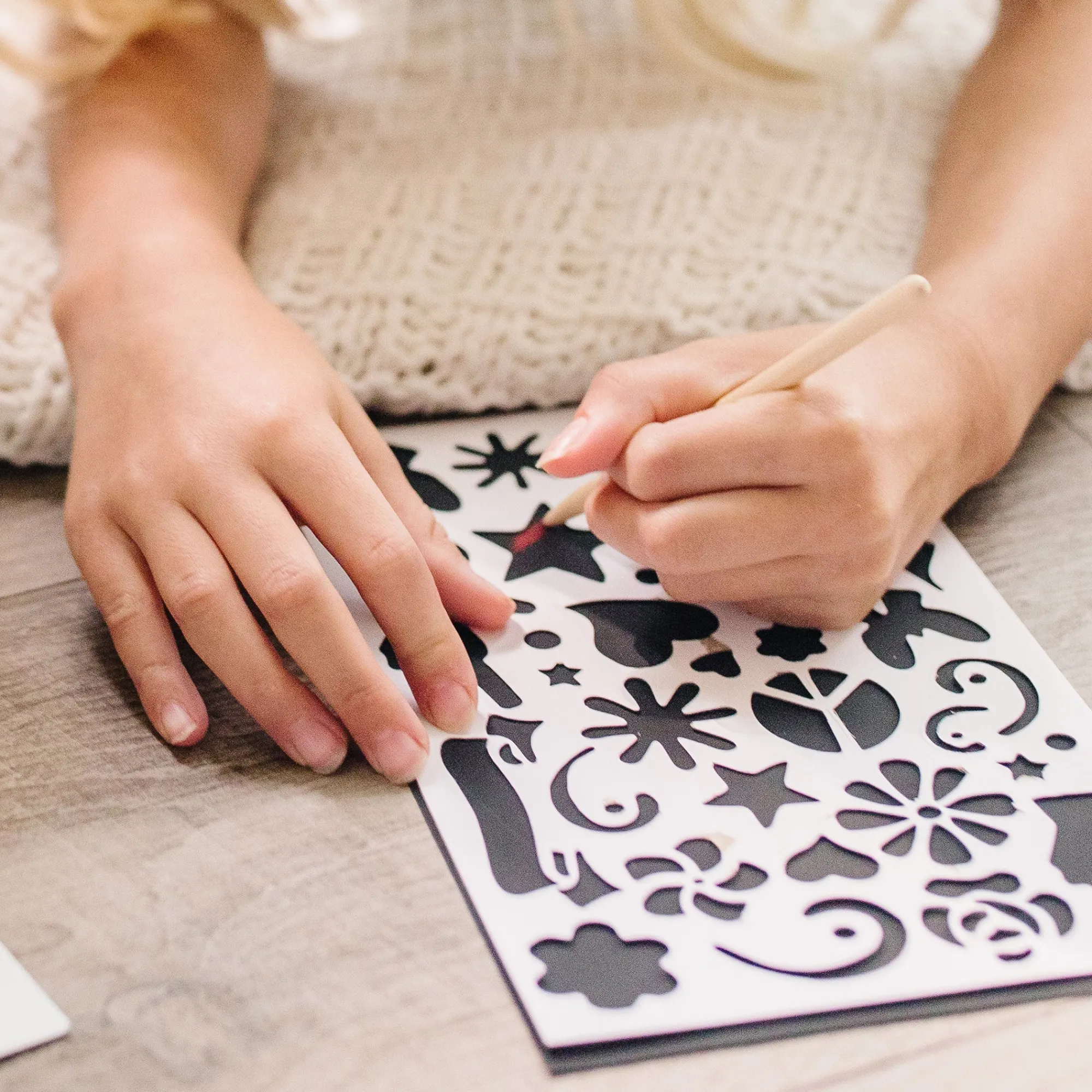 Deluxe Combo Scratch Art Set>Melissa & Doug Sale