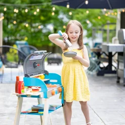 Deluxe Grill & Pizza Oven Play Set>Melissa & Doug Hot