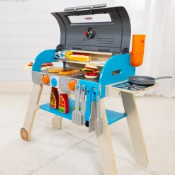 Deluxe Grill & Pizza Oven Play Set><noscript><img width=