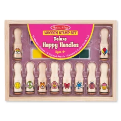 Deluxe Happy Handle Stamp Set>Melissa & Doug Online