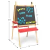 Deluxe Magnetic Standing Art Easel>Melissa & Doug New