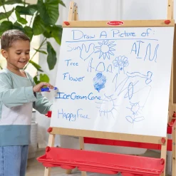 Deluxe Magnetic Standing Art Easel><noscript><img width=