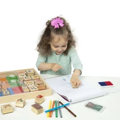 Deluxe Wooden Stamp Set - Animals><noscript><img width=
