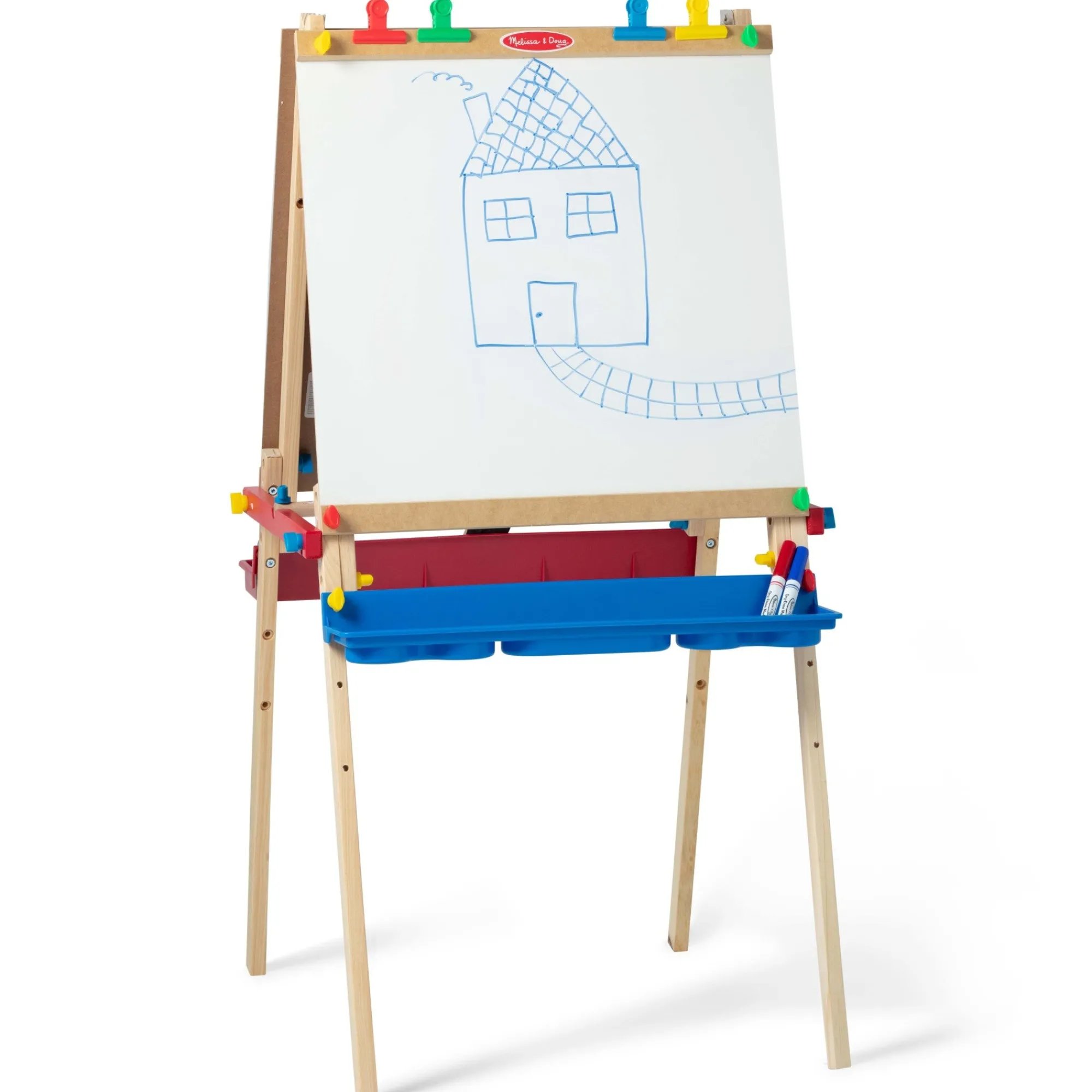 Deluxe Wooden Standing Art Easel>Melissa & Doug Best