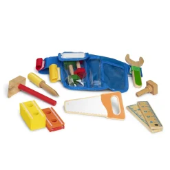 Deluxe Wooden Tool Belt Set><noscript><img width=