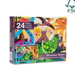 Dinosaur Dawn Floor Puzzle - 24 Pieces><noscript><img width=